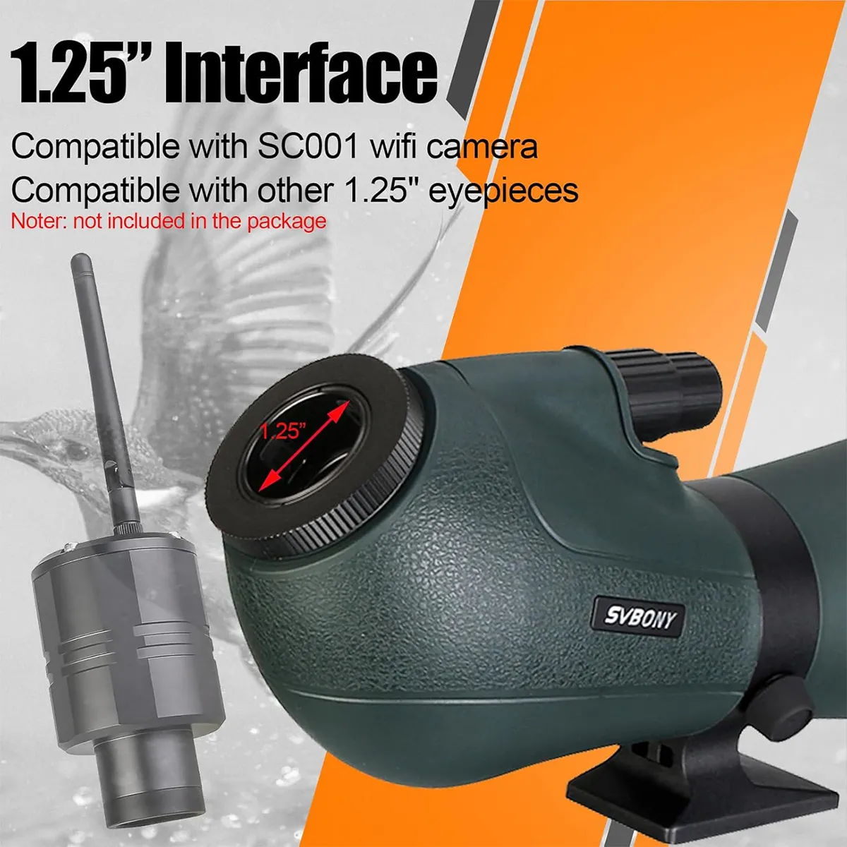 Svbony SV406P 20-60x80 ED Spotting Scope - Image 2