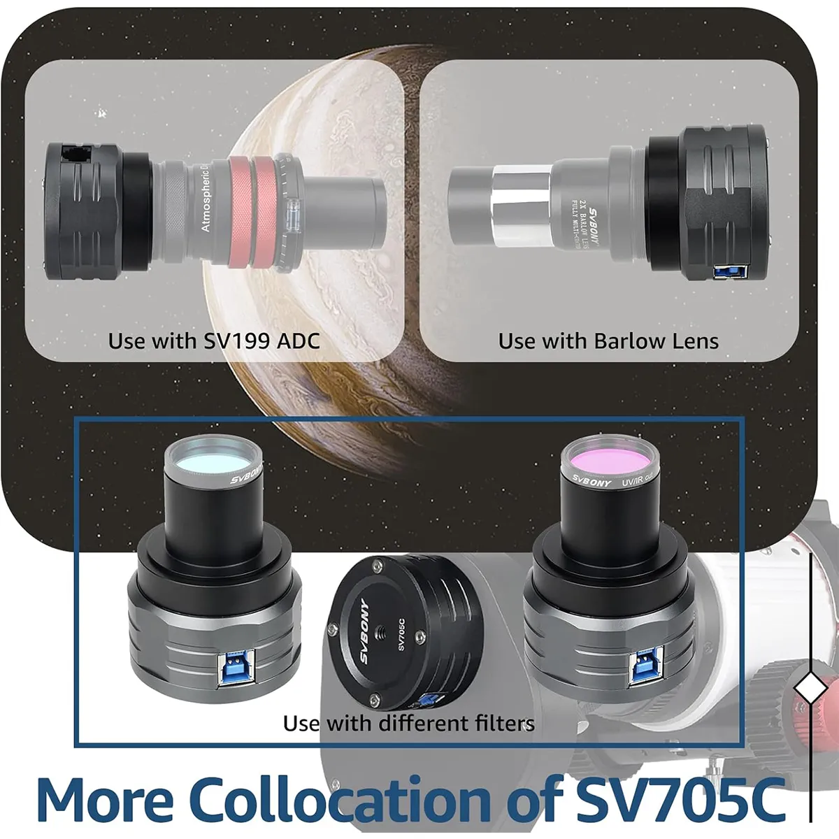 Svbony SV705C Color Planetary Camera - Image 5