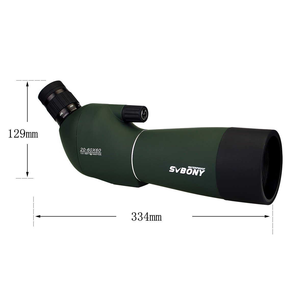 Svbony SV28 20-60X60 Spotting Scope with Smartphone Adapter and Tripod - Image 3