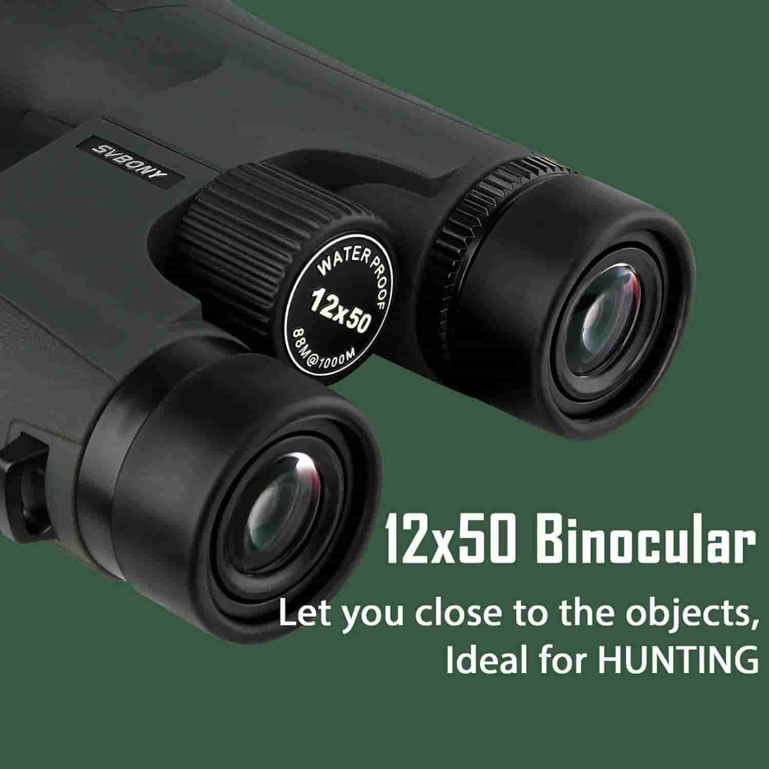 Svbony SA203 12x50 Binocular with IPX7 Waterproof and Bak-4 Prism - Image 5