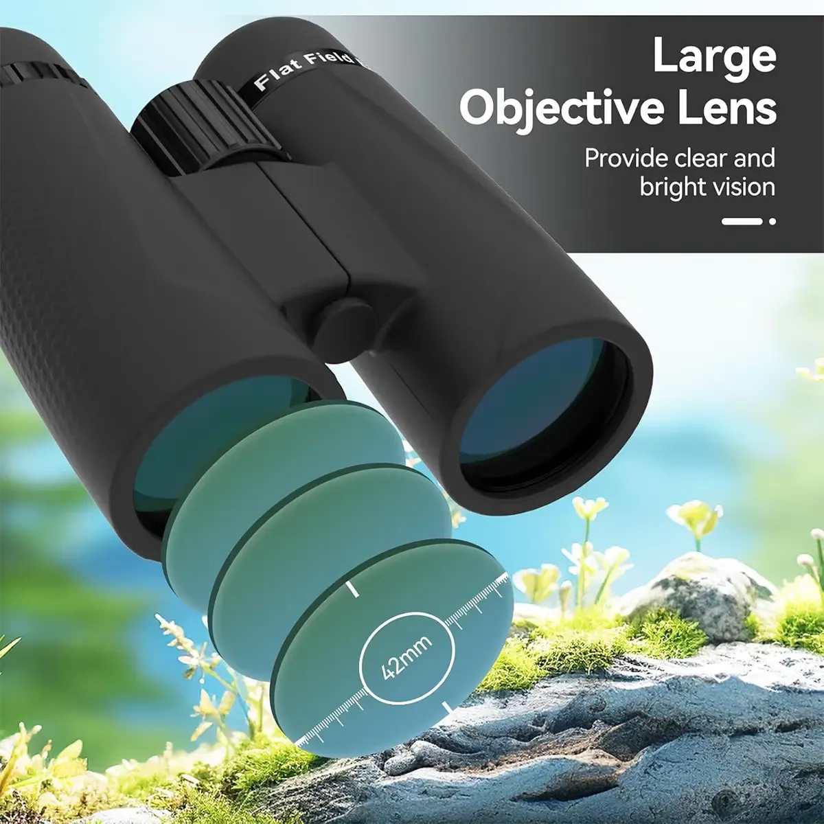 Svbony SA205 10X42 Flat Field ED Binoculars - Image 5