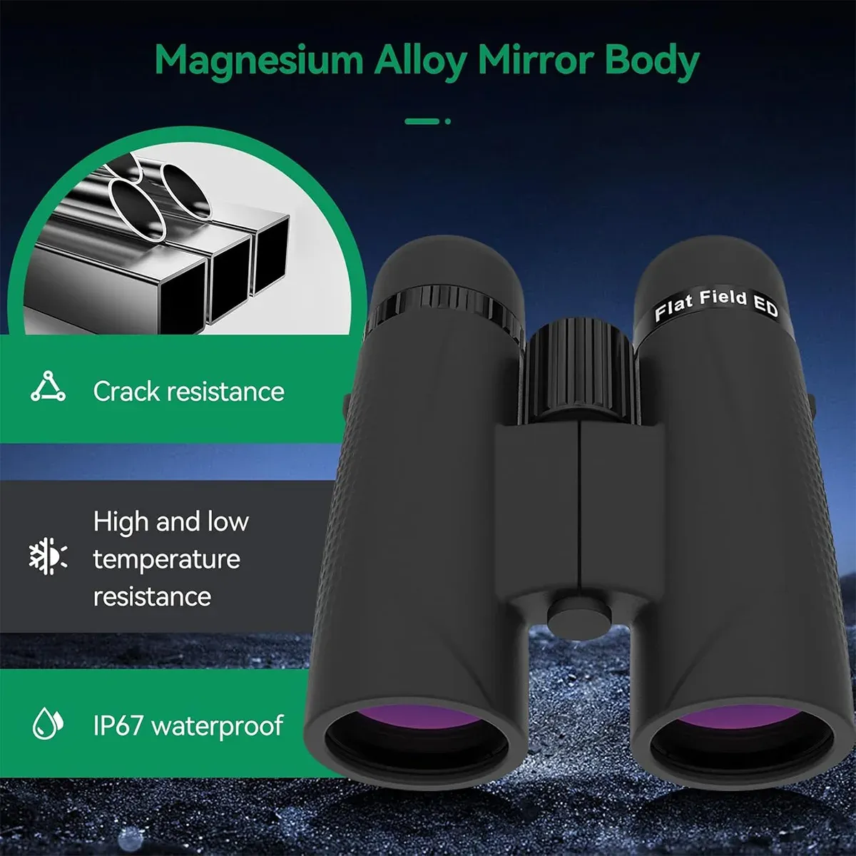 Svbony SA205 8X42 Flat Field ED Binoculars - Image 6