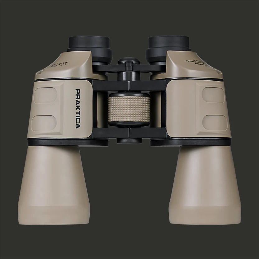 PRAKTICA Falcon 10x50 Binoculars (Sand)