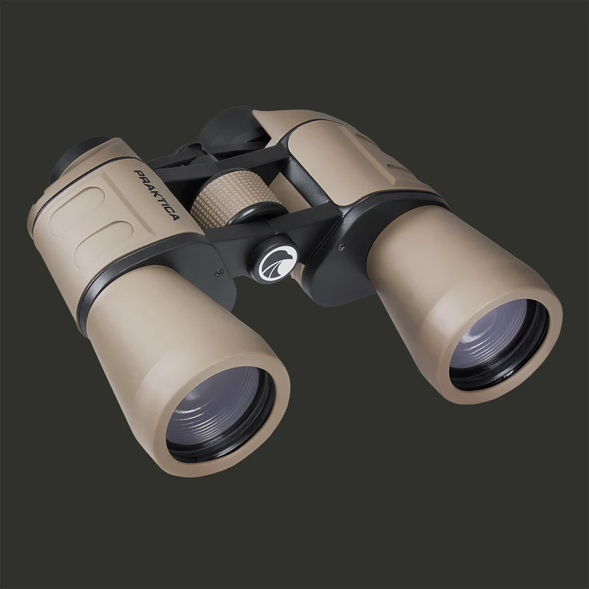 PRAKTICA Falcon 10x50 Binoculars (Sand) - Image 2