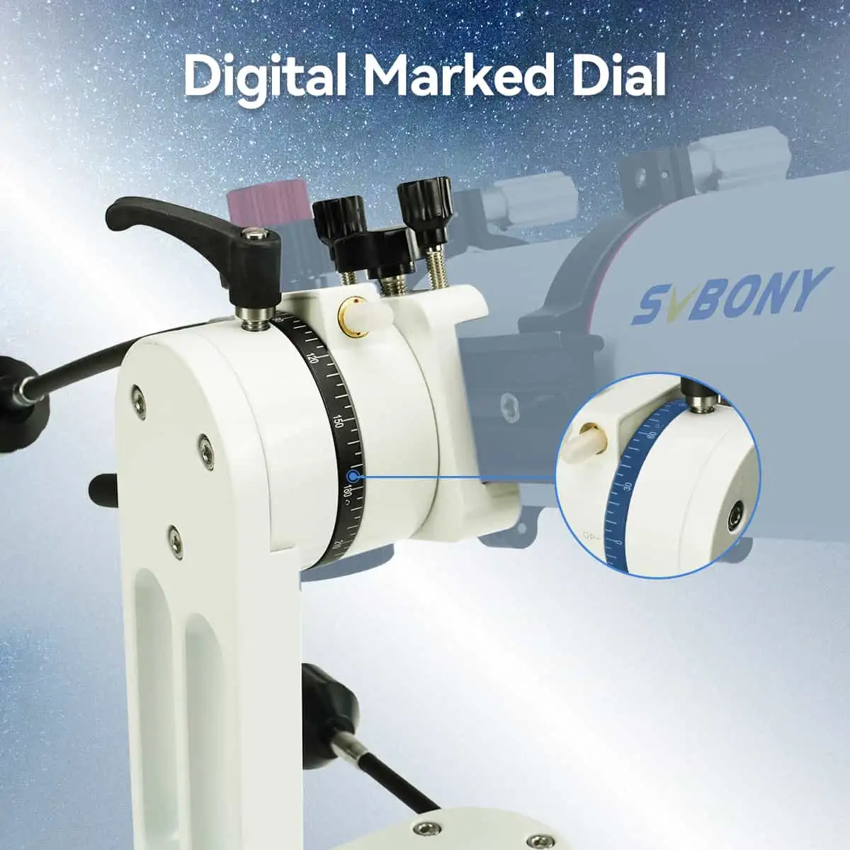 Svbony SV225 ALT-AZ Telescope Mount & Stainless Steel Tripod - Image 4