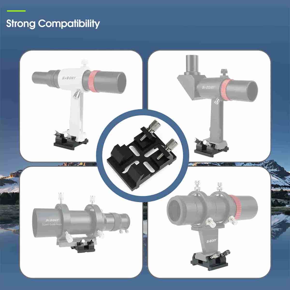SVBONY SV224 Universal Dovetail Base (42mm) - Image 4
