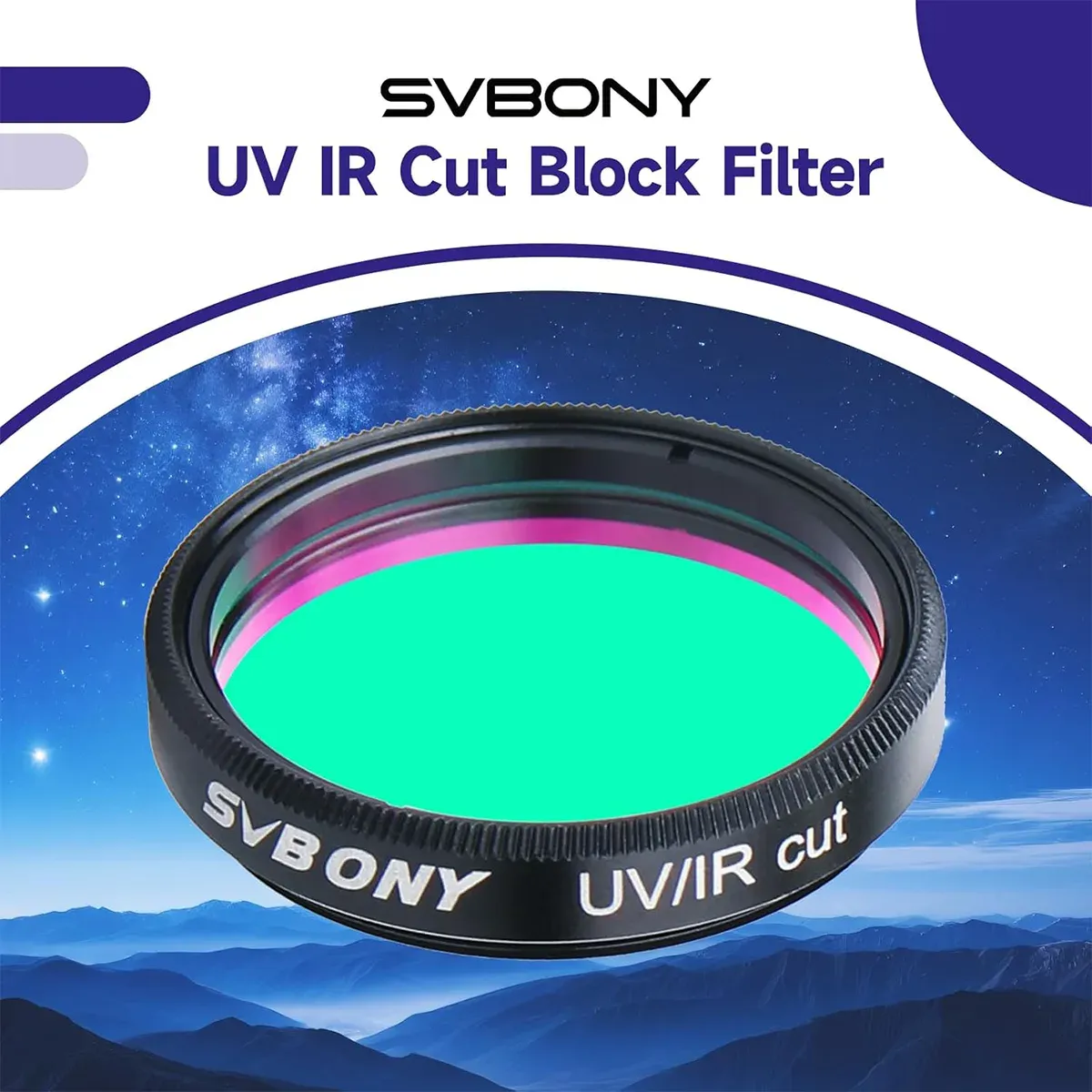 SVBONY 1.25inch UV IR-Cut Telescope Filter - Image 3