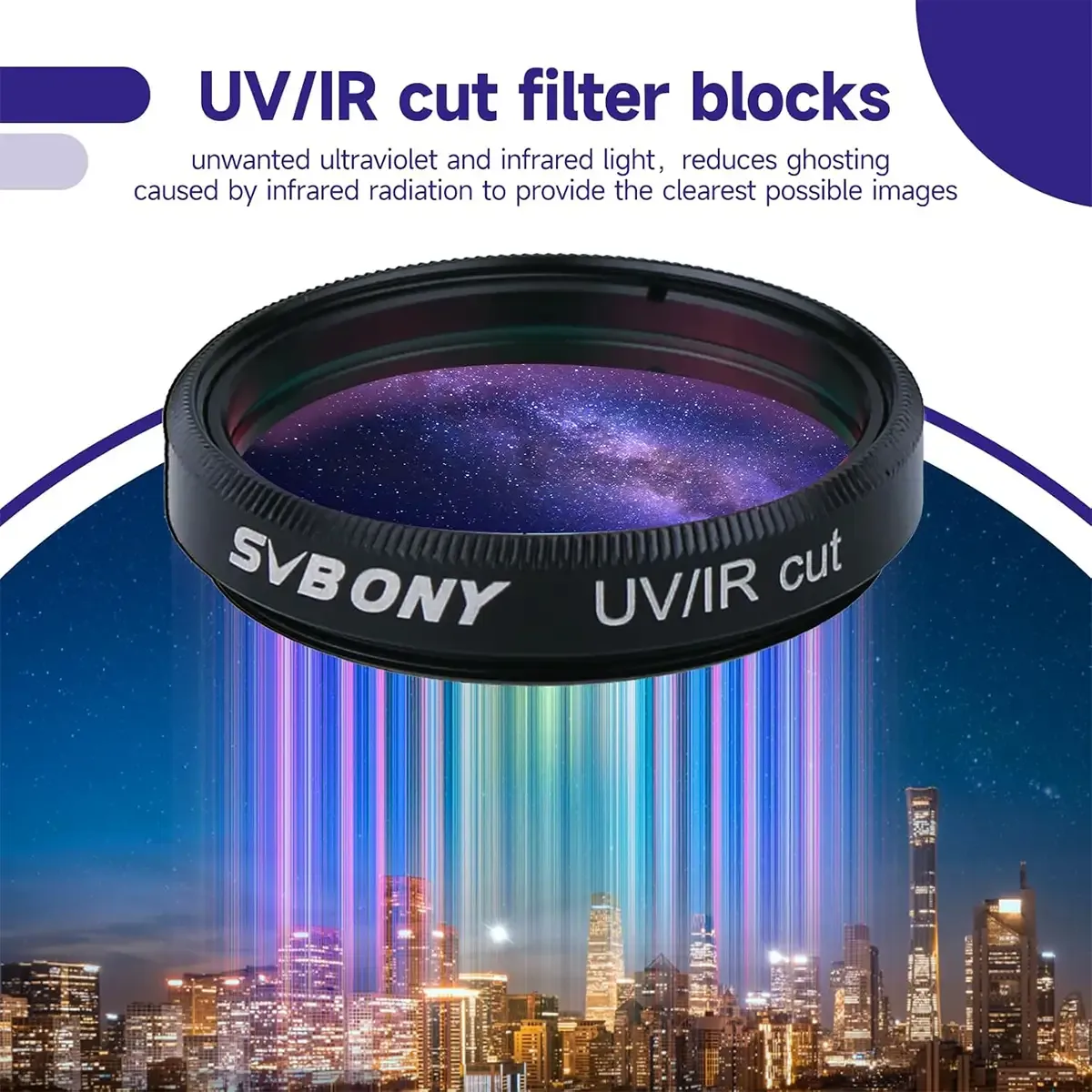 SVBONY 1.25inch UV IR-Cut Telescope Filter - Image 4