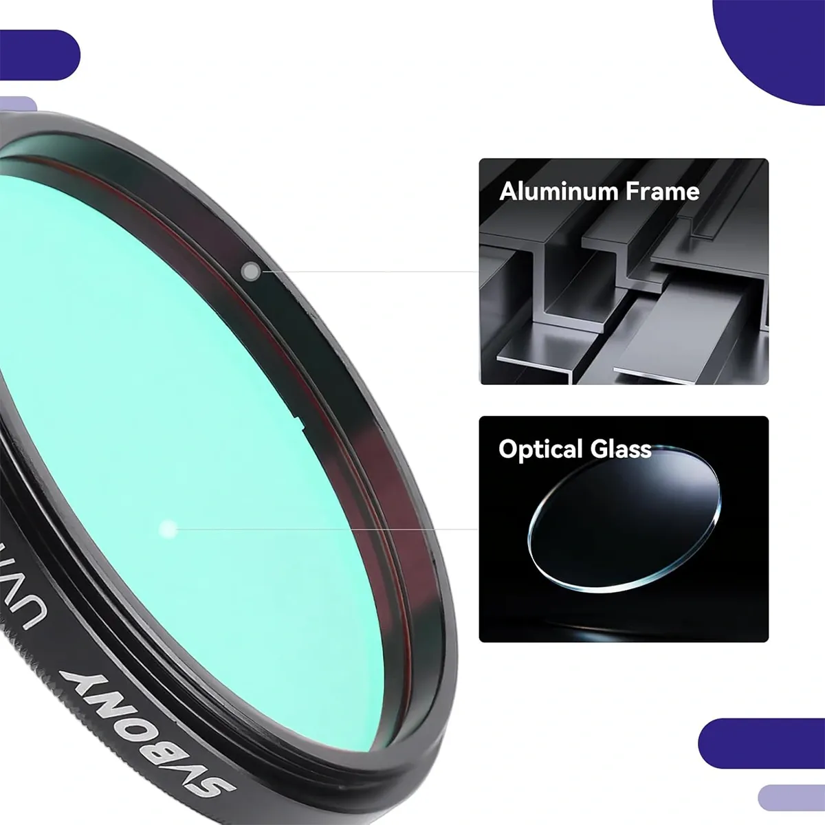 SVBONY 2inch UV IR-Cut Telescope Filter - Image 5