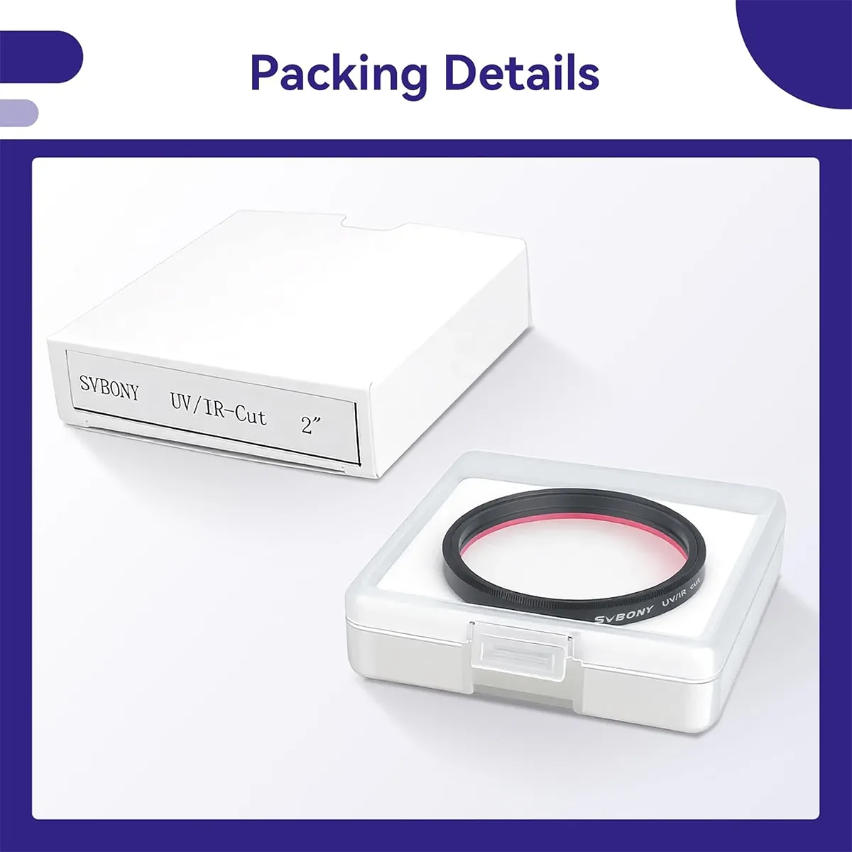 SVBONY 2inch UV IR-Cut Telescope Filter - Image 9
