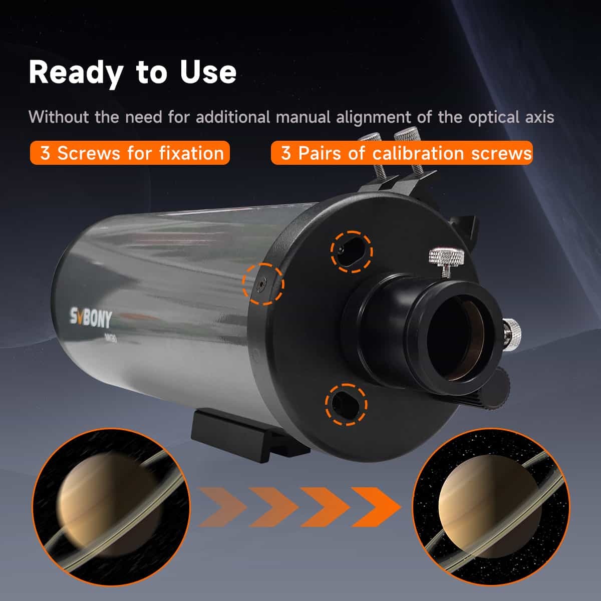 Svbony MK90 90mm Maksutov Cassegrain Telescope - Image 5