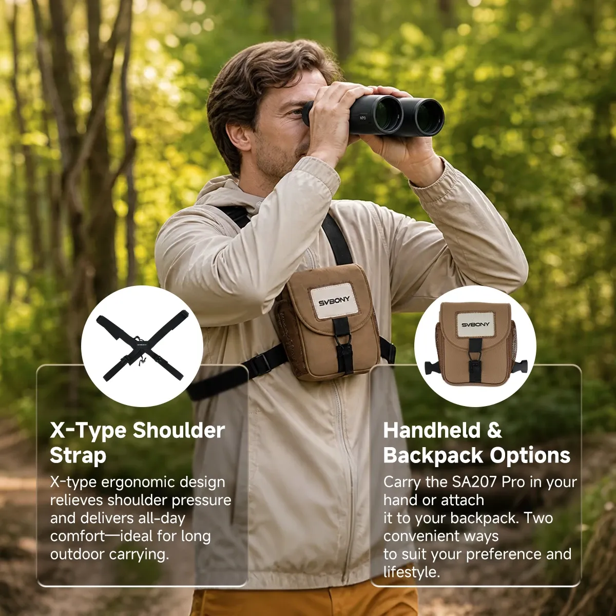 SVBONY SA207 Pro 8x42 APO Apochromatic Binoculars - Image 9