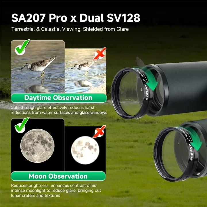 SVBONY SA207 Pro 8x42 APO Apochromatic Binoculars - Image 4