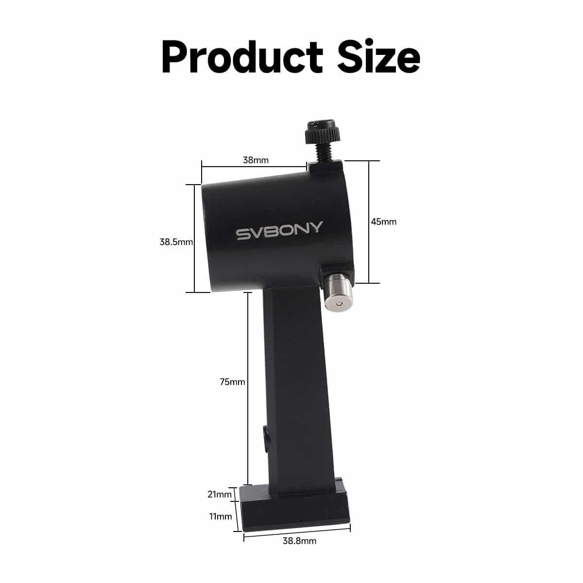 Svbony SV182 6x30 Finder Scope Straight Correct Image with Bracket - Image 6