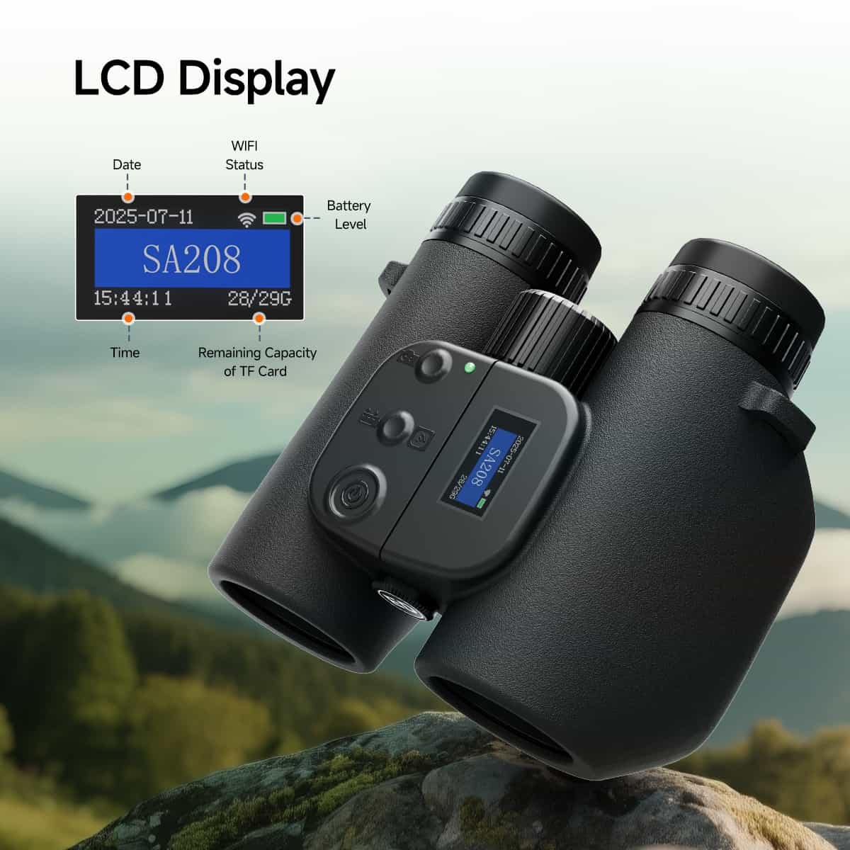 Svbony SA208 8x42 ED Binoculars with 6MP Camera for Photo and Video with Wifi - Image 11