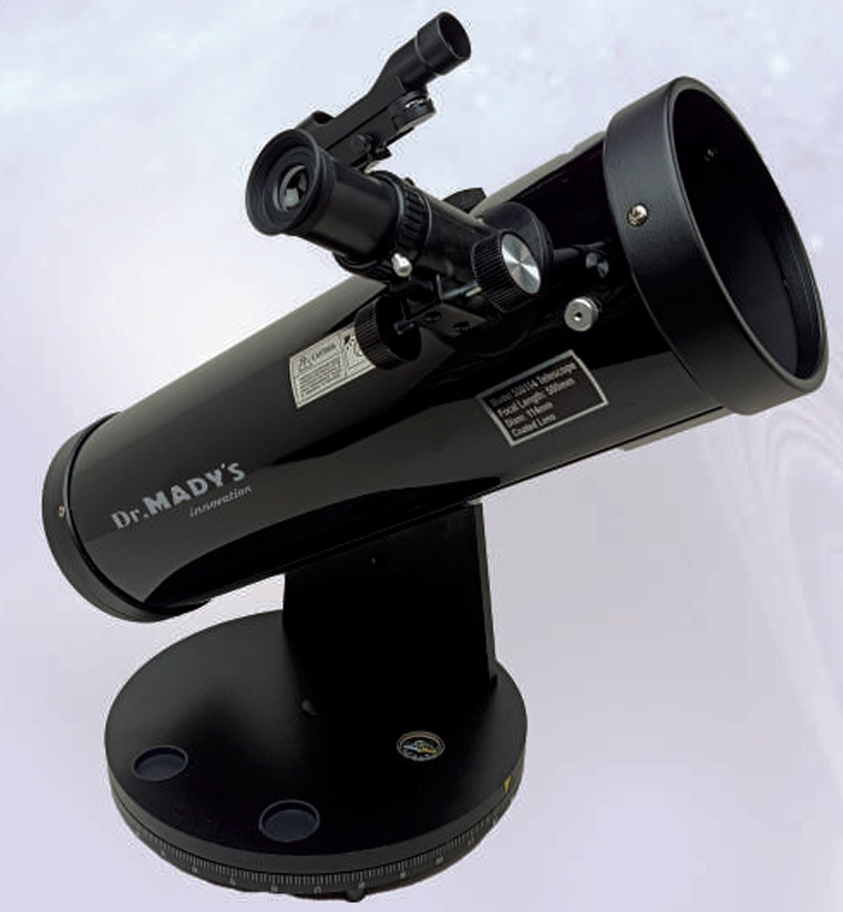 Dr. Mady Telescope | 114mm Tabletop Dobsonian Telescope