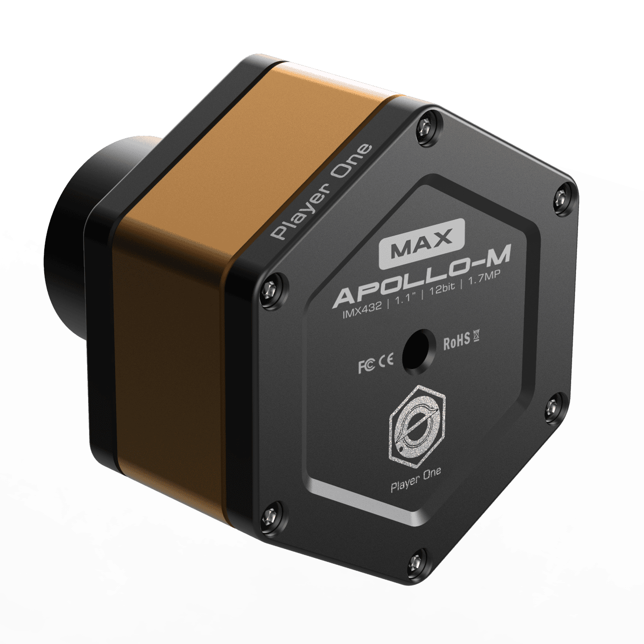 Player One Apollo-M MAX USB3.0 Mono Camera (IMX432)