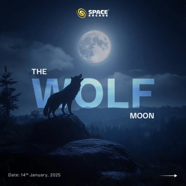 🌕🐺 Embrace the Magic of the Wolf Moon – January 14th, 2025

The first full moon of the year, known as the Wolf Moon, rises in all its luminous glory. Named after the haunting howls of wolves on winter nights, it symbolizes communication, strength, and the mysteries of the night.

📅 Date: January 14th, 2025
🌙 Fun Fact: Wolves howl to communicate and mark their territory, not because of the moon’s influence!

Look up and let the radiant Wolf Moon ignite your wonder for the cosmos.

#WolfMoon #FullMoonMagic #LunarPhases #StargazingNights #TelescopeViews #SpaceArcade #ExploreTheUniverse #SpaceIndia #NASA #ISRO #AstronomyLovers