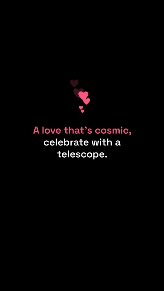 ✨ This Valentine’s Day, gift something beyond ordinary… gift the universe! 🔭💖

💫 She loved the moon, so he brought it closer to her. 🌙✨
💝 This Valentine’s, make your loved one’s passion shine brighter with the perfect gift—a telescope!

#LoveBeyondLimits #ValentinesGift #MoonLover #TelescopeForLove #CosmicLove #CelestialMagic #GiftTheUniverse #AstronomyLovers #SpaceArcade #ExploreTheUniverse