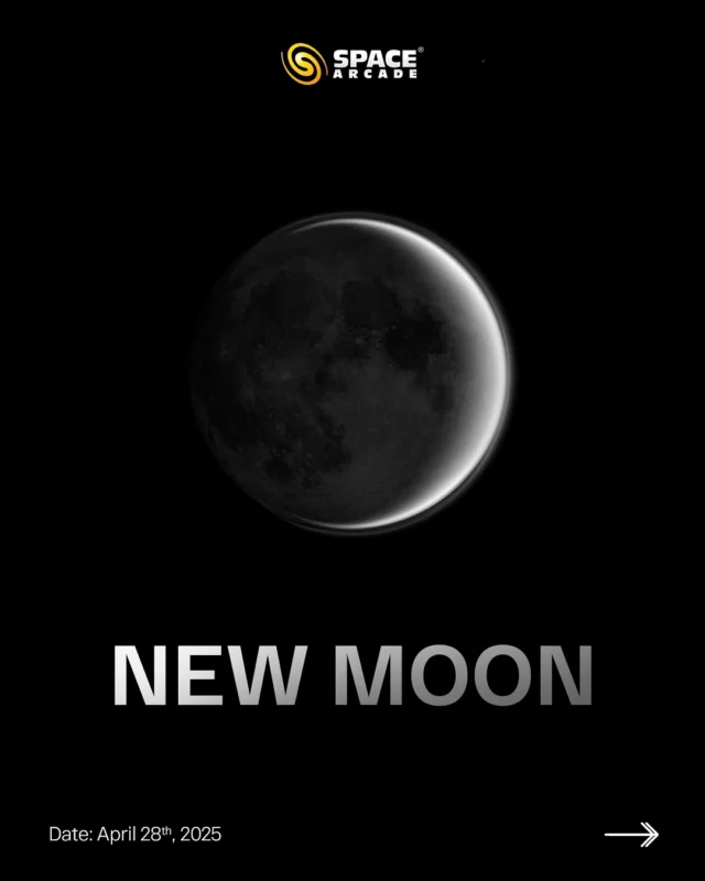 🌑 New Moon Night – April 28th, 2025 🌑
The sky is yours to explore! With no bright moonlight, it’s the perfect time to chase deep sky wonders. ✨🔭

🔭 What to spot:
✨ Galaxies: Bode’s (M81), Cigar (M82), Sombrero (M104)
🌟 Star Clusters: Beehive (M44), Hercules (M13)
🌌 Nebulae: Orion Nebula (M42), Rosette Nebula
🪐 Planets: Jupiter, Mars (evening) | Venus, Saturn, Mercury (early morning)

🌌 Pro Tip: Head to a dark location, grab your binoculars or telescope, and let the universe unfold before your eyes. 🌠

Clear skies and happy stargazing! 🌟

#NewMoon #DeepSkyObservation #AstronomyLovers #SpaceArcade #StargazingNight #GalaxiesAndBeyond #AprilSkies