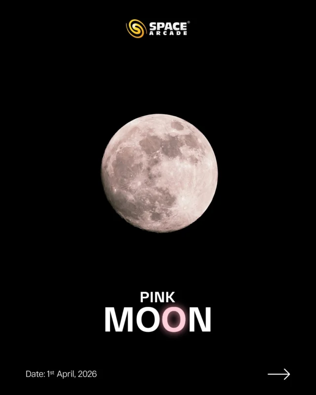 The Pink Moon is here to light up your night 🌕✨

On 1st April, witness April’s Full Moon  bright, beautiful, and full of seasonal charm. Despite its name, it won’t appear pink, but it marks the arrival of spring and new beginnings.
Step outside after sunset and enjoy the Moon in its full glory  simple, serene, and stunning. 🔭
📌 Save this post for your skywatch plan
🌠 Share with someone who loves the night sky

#PinkMoon #FullMoon #AprilSky #MoonPhases #StargazingIndia NightSkyLovers SpaceArcade LookUp CelestialMoments