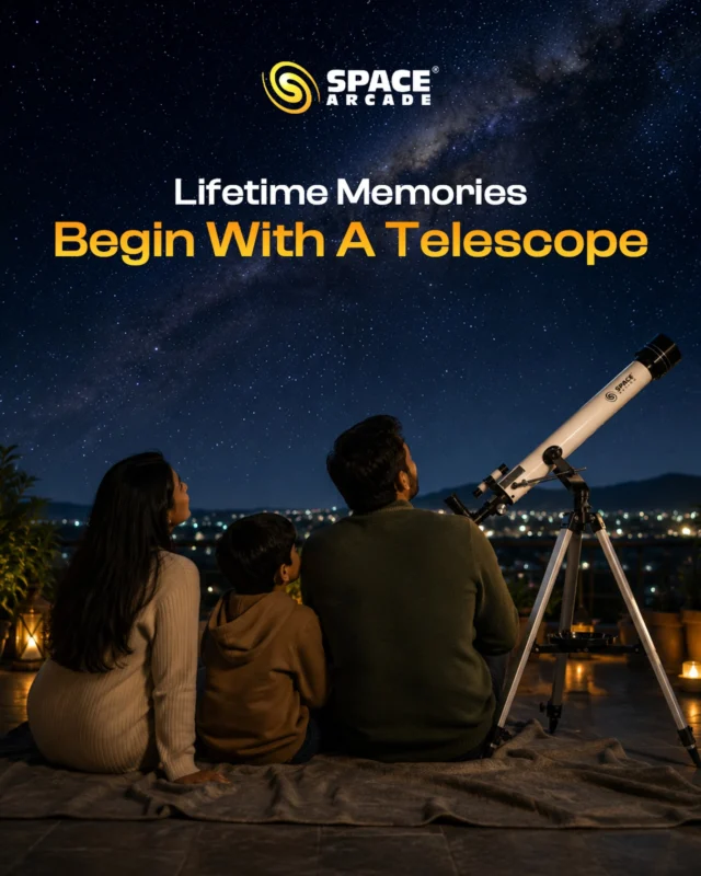 ✨ The best adventures don’t always begin with a journey they begin with looking up. 🔭

A telescope is more than an instrument; it’s a gateway to curiosity, discovery, and unforgettable family moments. From the Moon’s craters to distant galaxies, every observation becomes a memory you’ll cherish for a lifetime.

Start your stargazing journey today and create moments that shine as brightly as the stars above. 🌌

Because the greatest memories begin with a telescope.

#SpaceArcade #LifetimeMemories #BeginWithATelescope #Stargazing #Astronomy FamilyTime ExploreTheUniverse NightSky SpaceLovers Telescope Skywatching DiscoverTheCosmos