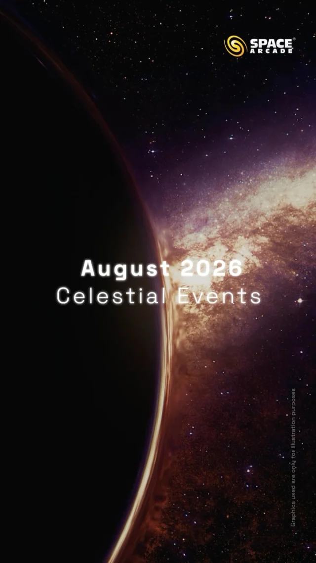 August 2026 is bringing an incredible lineup of celestial events! ✨

From Mercury’s best morning appearance and a beautiful Moon–Mercury conjunction to the Perseid Meteor Shower, a Jupiter–Mercury close approach, and the brilliant Sturgeon Full Moon—there’s something for every skywatcher this month.

📅 Save this post, mark your calendar, and don’t miss these amazing opportunities to explore the night sky.

🔭 Which celestial event are you most excited to witness this August? Let us know in the comments!

#SpaceArcade #Astronomy #CelestialEvents #August2026 #NightSky SkyWatching Mercury Moon Jupiter PerseidMeteorShower